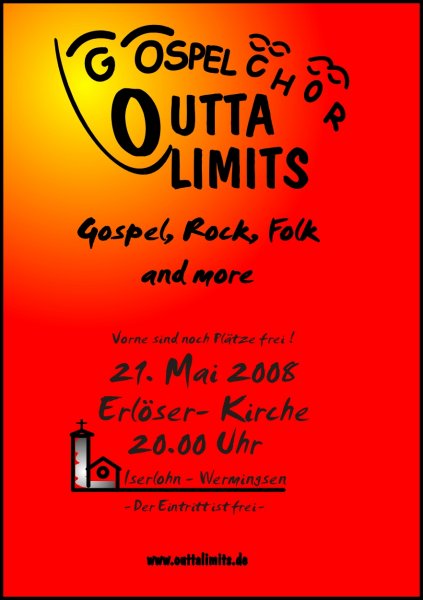Konzert am 21. Mail 2008 um 20 Uhr in der Erlserkirche